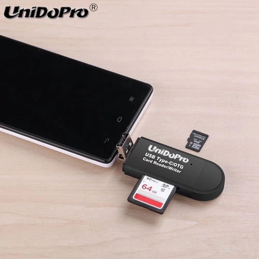 USB Type C OTG адаптер для телефона устройство чтения карт памяти Xiaomi Mi 9 SE 8 Lite 6X A2 5X 5C Φ