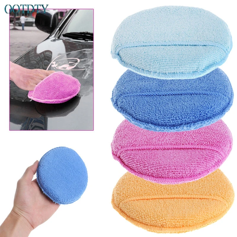 1 шт. детская губка для чистки автомобиля|cleaning detailing|polish microfibersponge applicator |