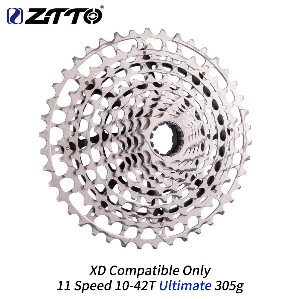 ZTTO 11 скорость XD 10-42T кассета Ultimate HG 11-42T 11 Скорость MTB маховик CNC стальная Звездочка Запчасти для велосипедов x1 xx1 m8000 xt
