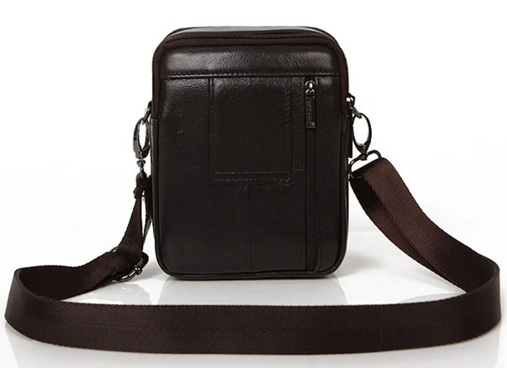 Повседневная поясная сумка для мужчин из натуральной кожи забавная Сумочка