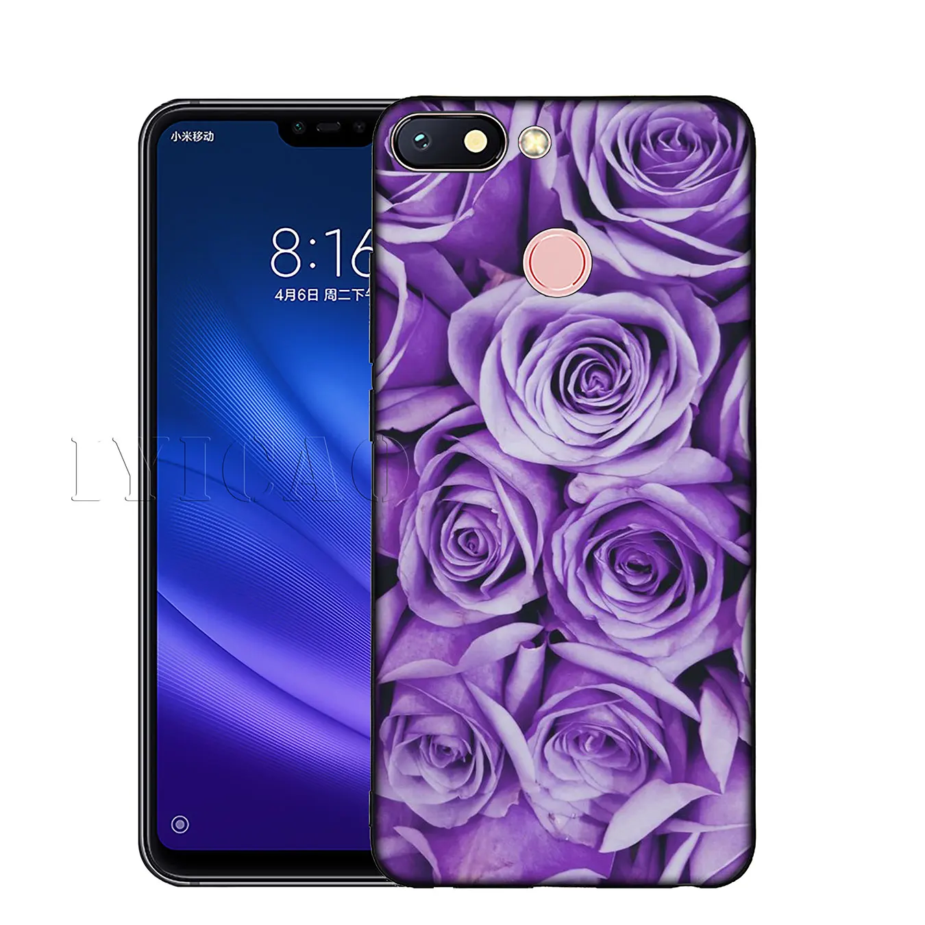 IYICAO Мягкий силиконовый чехол для телефона с розами Xiaomi Mi 10 9 9T CC9 CC9E 8 SE A3 Pro A1 A2 Lite 6