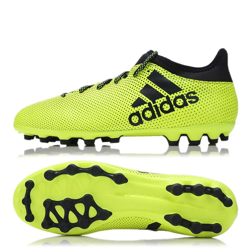 Оригинальный Новое поступление Adidas X 17 3 AG Для Мужчин's Футбол/Футбол обувь