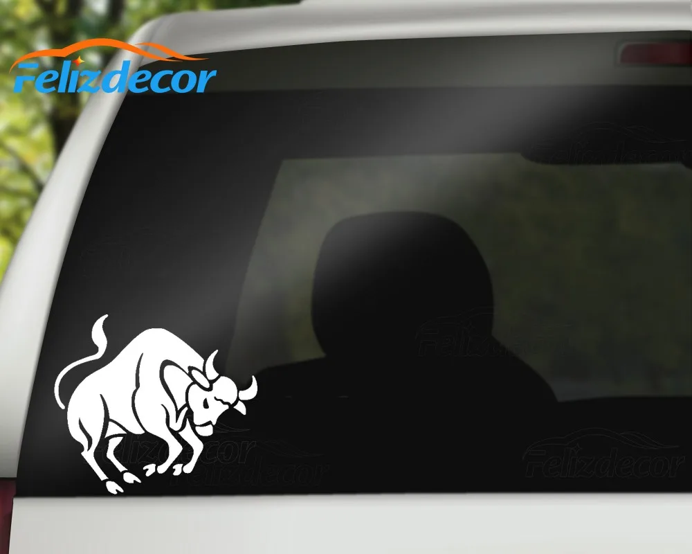 Наклейка Bull Die Cut для украшения автомобиля новая Виниловая наклейка