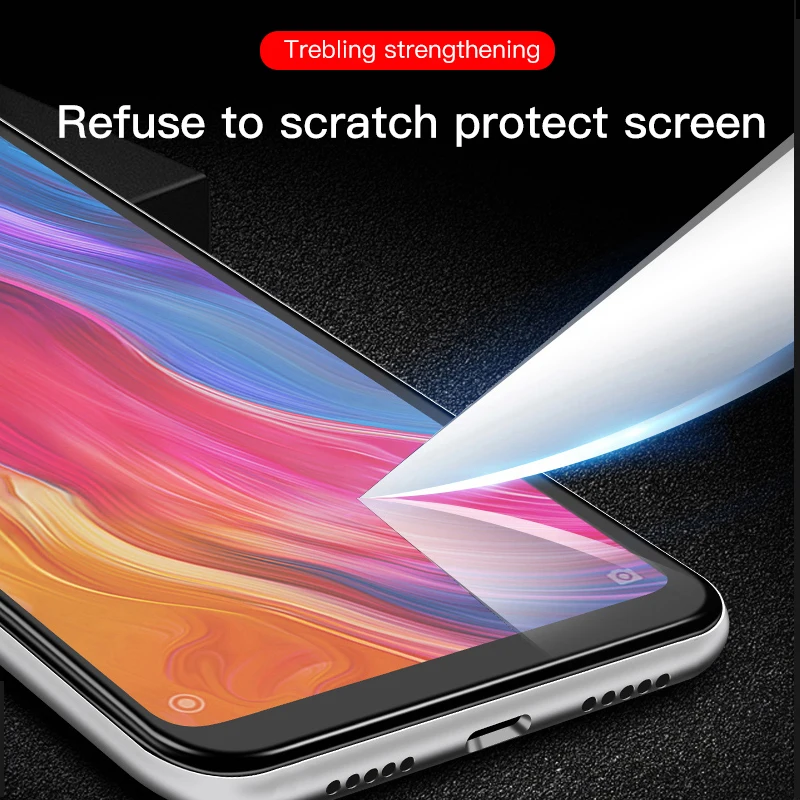 Yagoo оригинальный закаленное стекло для Xiaomi Mi 8 Lite глобальная версия бронированный