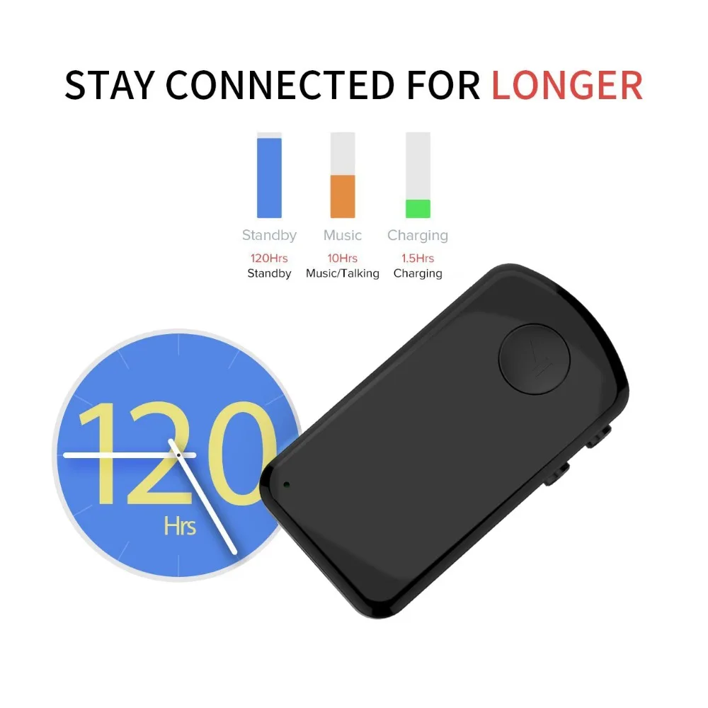 Мини Bluetooth 4 1 CSR8635 хендсфри Aux автомобильный набор Беспроводной 3 5 мм стерео