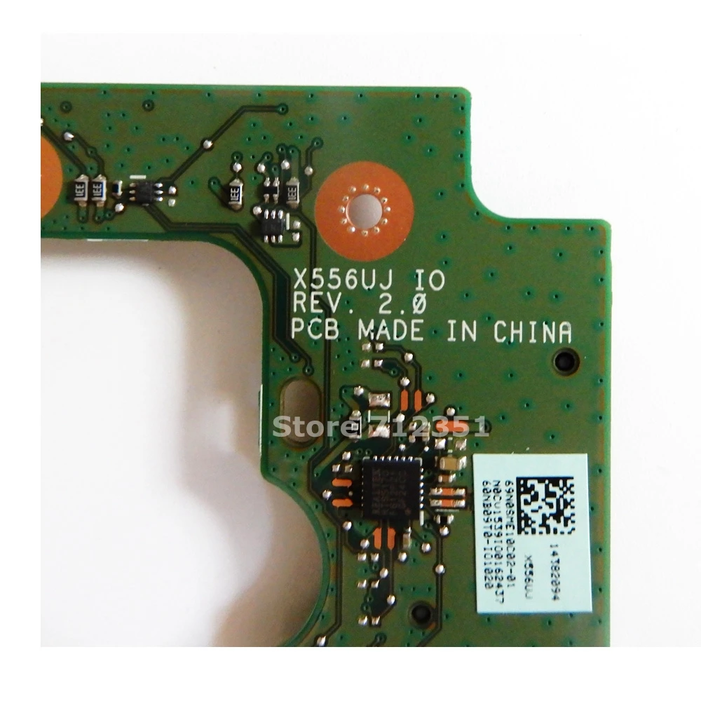 X556UJ для ASUS X556U X556UJQ X556UB X556UA X555UV FL5900 LF5800 ноутбук аудио USB2.0 IO Плата интерфейс гнездо