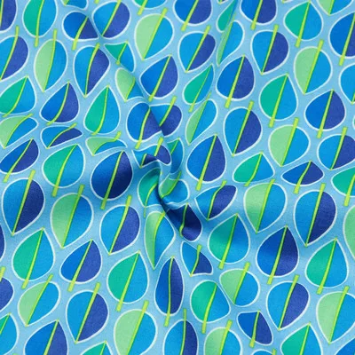 color 4 1 метр цветок плед простой хлопок ткань ручной работы DIY одежды платье детская одежда хлопок T528 - Цвет: color 4
