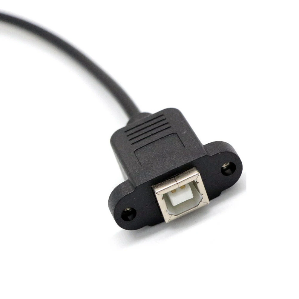 50 см Mini USB 5-контактный штекер USB 2,0 B разъем гнездо принтер Панель крепление кабеля