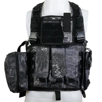 rrv airsoft tactical molle vest m4 military combat assault chest rig paintball police hunting vest typhon