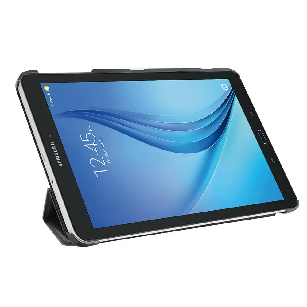 SM T560 T561 T565 T567V Чехол книжка ультратонкий умный чехол для Samsung Tab E 9 6 кожаный