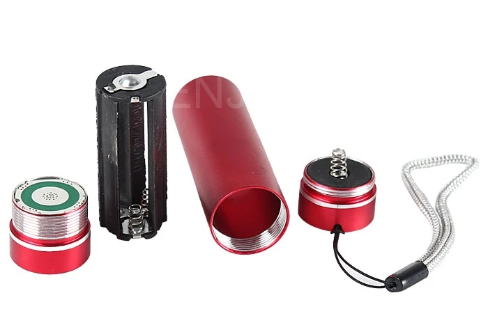 Портативный Миниатюрный светодиодный фонарик фонарь на батарейках уличный