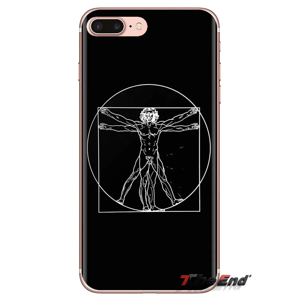 Мягкий прозрачный чехол для Samsung Galaxy S3 S4 S5 Mini S6 S7 Edge S8 S9 S10 Plus Note 3 4 5 8 9 Italy leonardo da vinci art