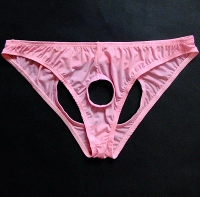 Мужские Шелковые Стринги с низкой посадкой прозрачный до открытия JJ|underwear