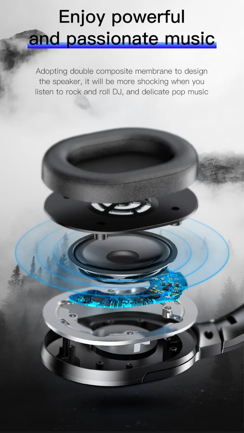 Baseus D02 Беспроводной наушники Bluetooth 5 0 гарнитура для уха головной телефон iPhone Xiaomi