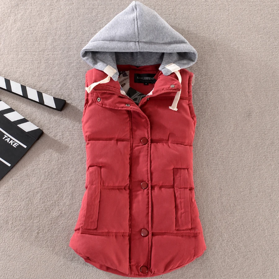 Женская одежда 2017 пальто женское зимние Для жилет женский с хлопковой подкладкой