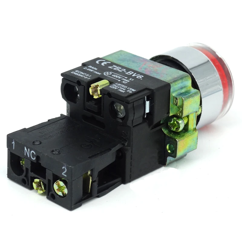 Бесплатная доставка 5 шт. кнопочный переключатель быстросъемный со светодиодной