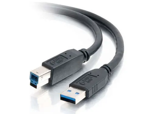 

Кабель USB 3,0 A (штекер)/B (штекер) для принтеров, сканеров, Brother, Canon, Dell, E-pson, HP и других устройств, черный