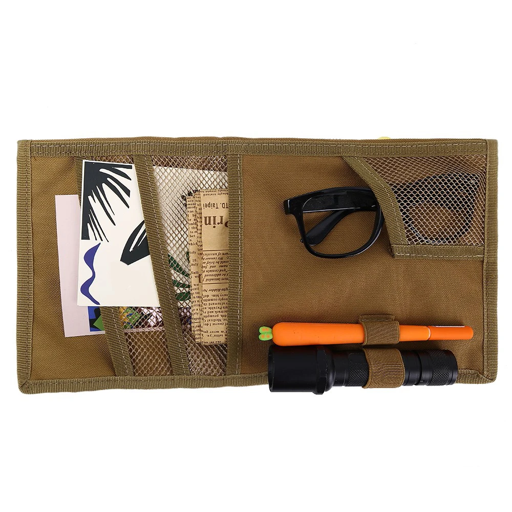 Тактический Molle козырек автомобиля панель EDC инструмент сумка для хранения грузовик автомобиль солнцезащитный козырек Органайзер Авто шестерни аксессуары держатель