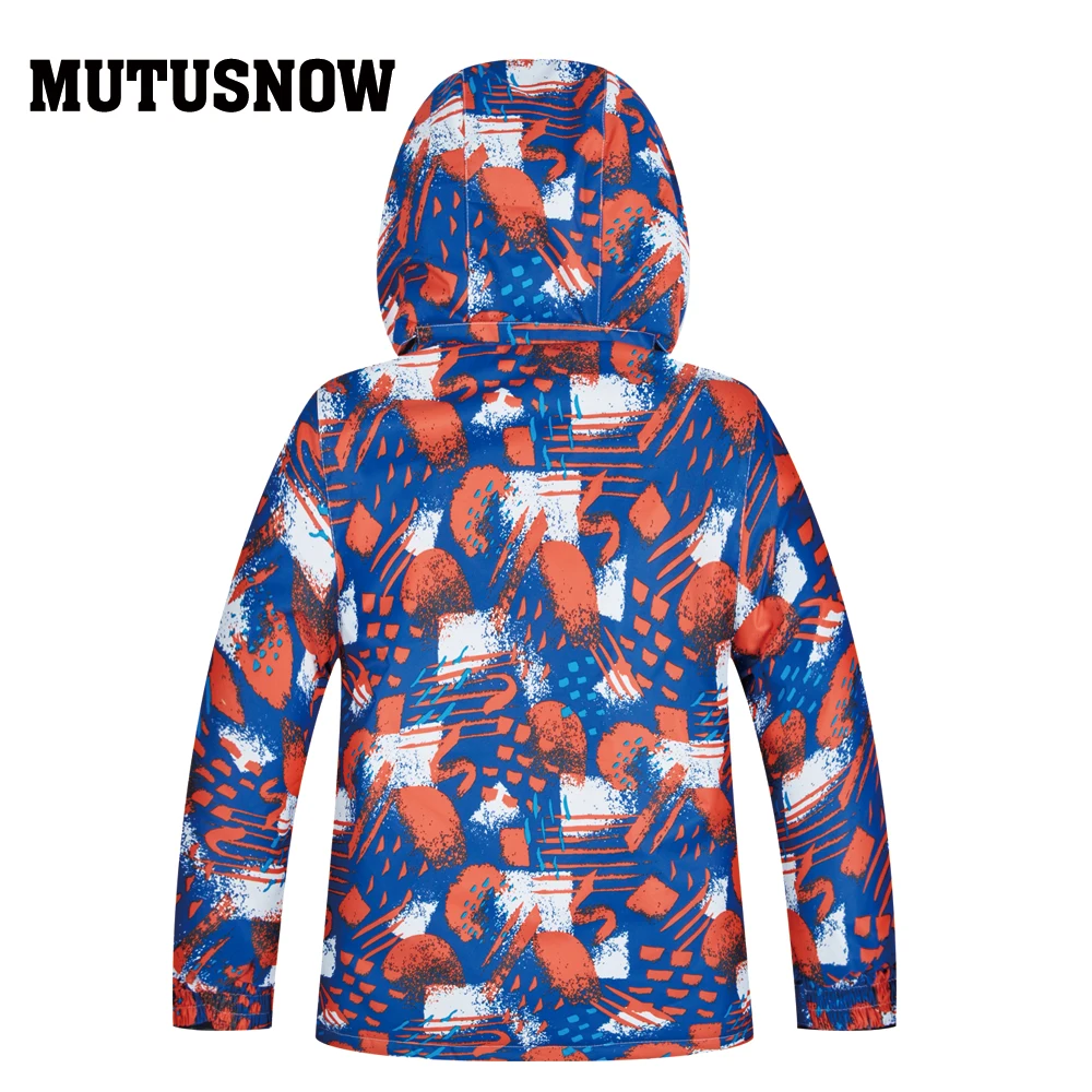 MUTUSNOW 2020 новая лыжная куртка детская Водонепроницаемая дышащая теплая зимняя