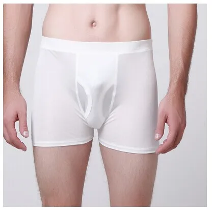 Мужское нижнее белье тяжелые шелковые брюки длинные трусы | Мужская одежда