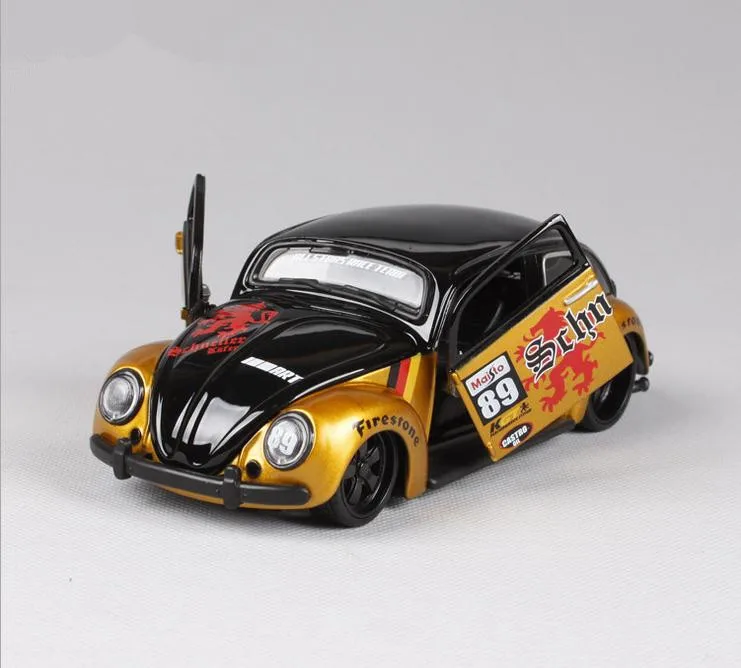 1:24 усовершенствованные модели автомобилей из сплава высокая имитация жука