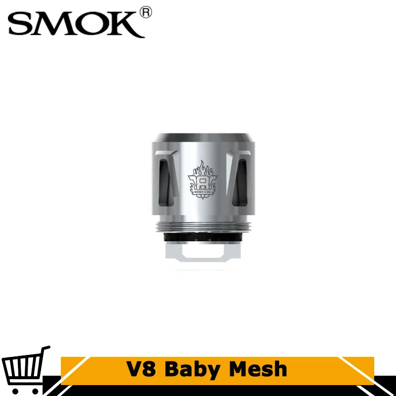 Оригинальный испаритель Smok V8 5 шт./лот сменная катушка для испарителя TFV12 Baby Prince TFV8