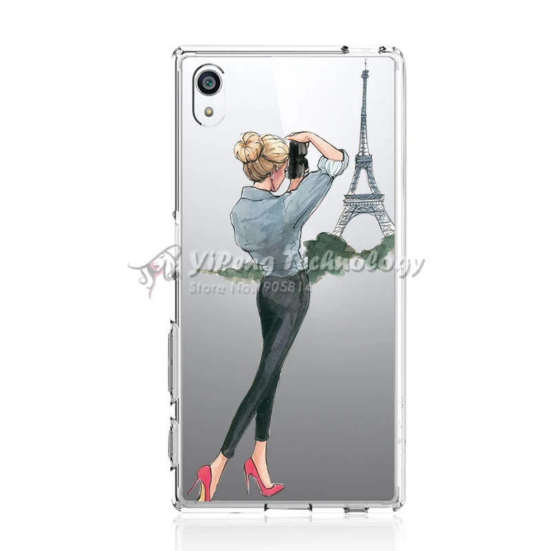 Мягкий силиконовый чехол для Sony Xperia Z1 Z3 Z5 Compact MIni M2 XA Z L36h Z2 C4 SP M35h |