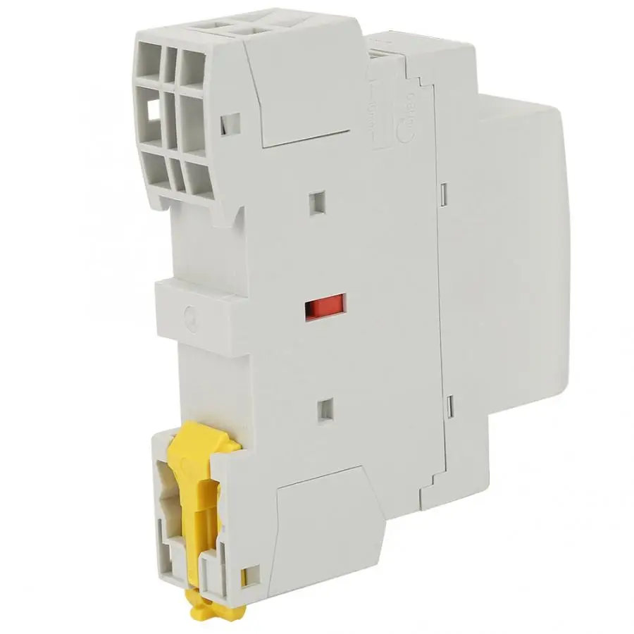 2P 25A 24V 50/60Hz Din Rail AC контактор для дома 1NO 1NC|Замыкатели| |