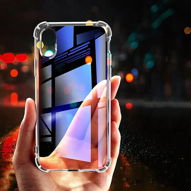 Для чехол на айфон 7 iphone 6 Мягкие TPU для X 8 плюс XR xs Xs Max прозрачный защитный накладка