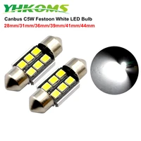 yhkoms festoon bulbs canbus 28mm 31mm 36mm 39mm 41mm 44mm for car interior license plate dome trunk lights pack of 2 pieces