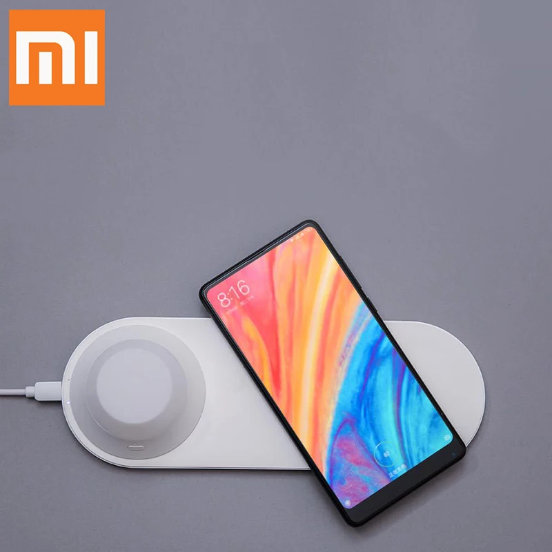 Оригинальные светодиодные лампы Xiaomi беспроводное зарядное устройство быстрая