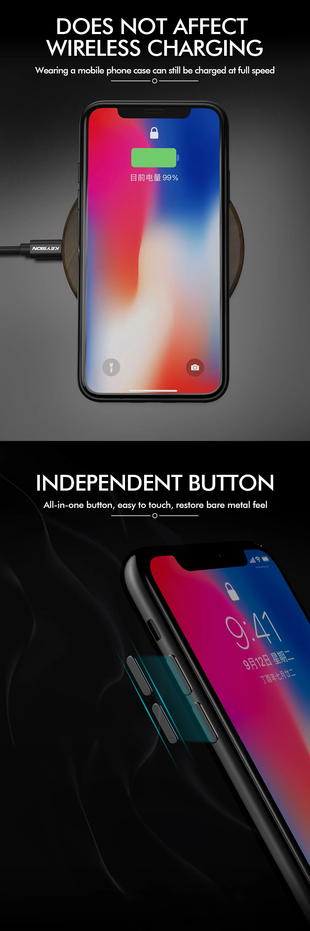 KEYSION чехол из закаленного стекла для телефона для iPhone Xs Max XR покрытие Блестящий ТПУ задняя крышка для iPhone XS X XR с часами палец кольцо