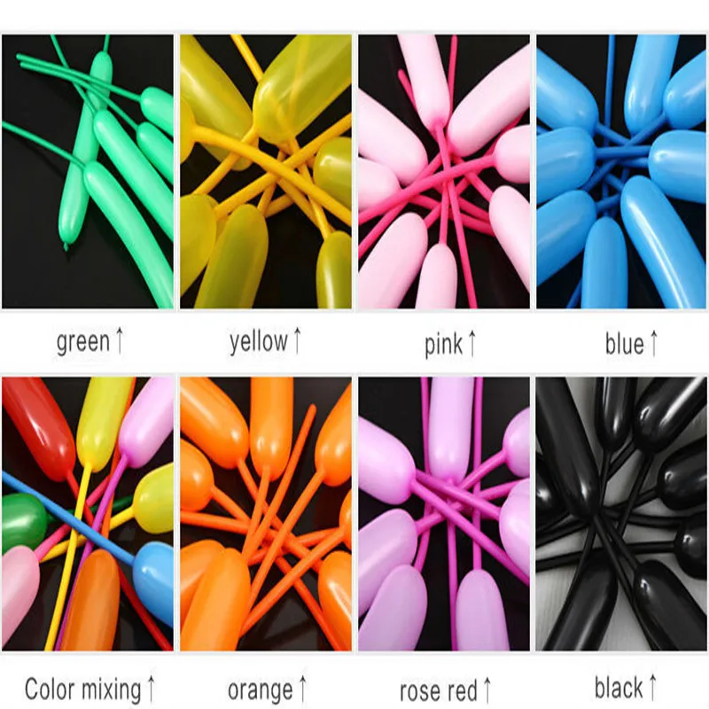 Горячая волшебная игрушка Длинные Воздушные шары высокого качества толстые (100