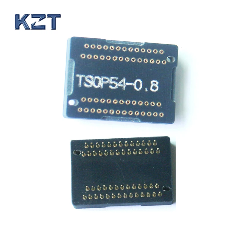 

TSOP54 Pin Board TSOP54-0.8 Interposer Board Receptacle Pin Adapter Plate Burn in Socket Test Socket Plug pin