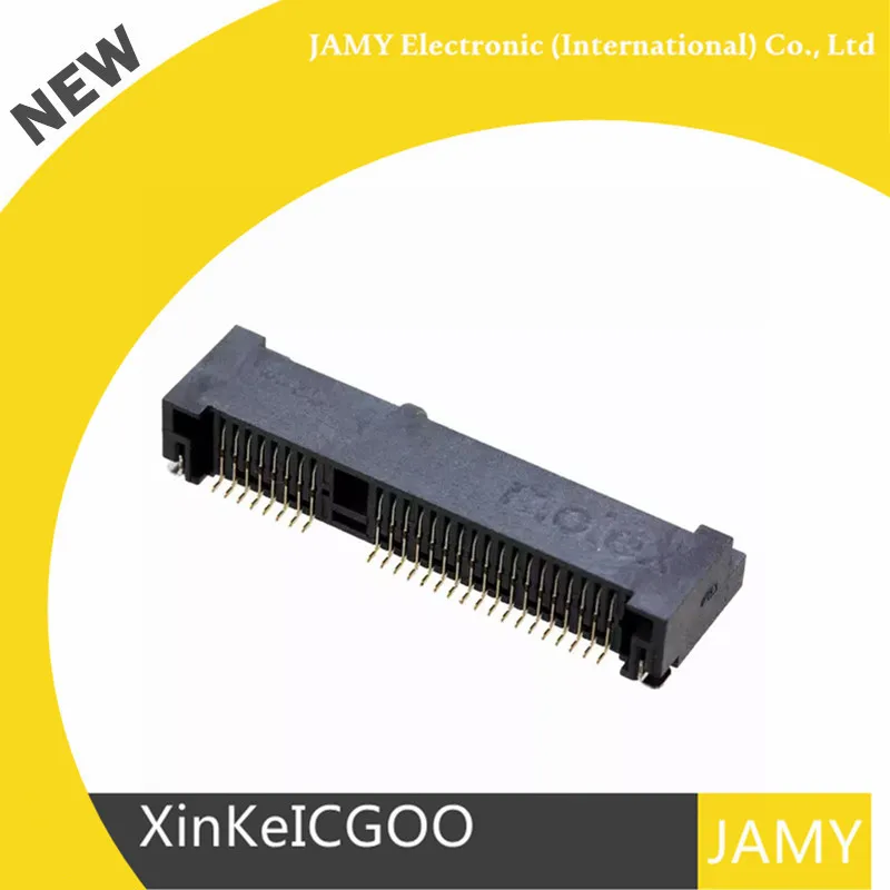 Оригинальный разъем Mini PCie 10 шт./лот 483380052 48338 0052 52pin 5 2 мм|slot connector|connector 2mm |
