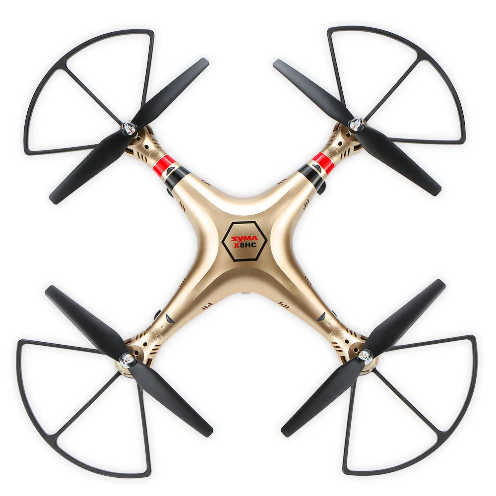 Оригинальный Квадрокоптер Syma X8HC профессиональный Дрон с камерой 2.0MP HD удержанием
