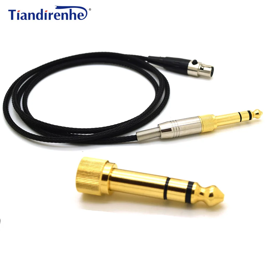 

Модернизированный кабель для наушников для AKG K240 K702 Q701 K271 K267 K712 сменный аудиопровод для гарнитуры 6,35/3,5 мм штекер на Мини XLR