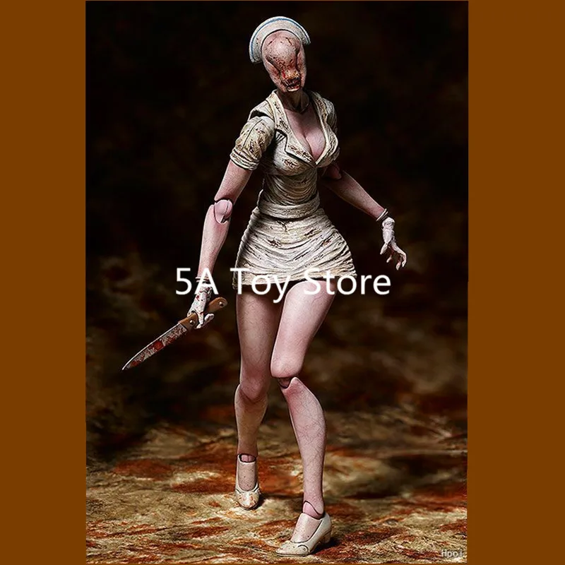 Figma SP-061 игра SILENT HILL 2 BUBBLE HEAD медсестры ПВХ фигурка Коллекционная модель Brinquedos 15 см