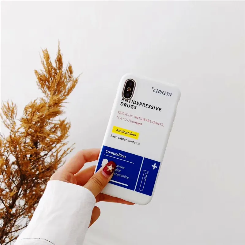Модный мягкий чехол высокого качества для iphone 7 6 S 8 plus с буквенным принтом X XR XS 11 Pro