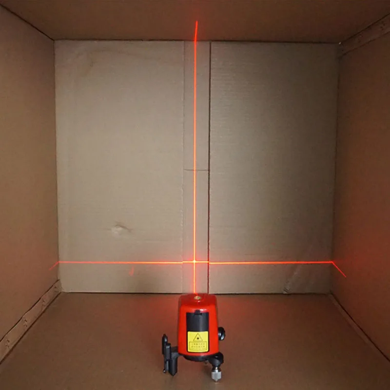 Laser Level 2 Line 1 635nm Slash Function Vertical Horizontal EU Self Leveling Cross Lazer Diagnostic Tools | Инструменты
