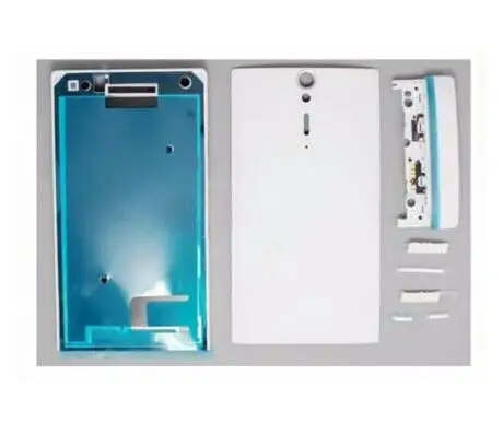 Новый полный корпус для Sony Xperia S LT26i LT26 передний средний + Крышка батарейного