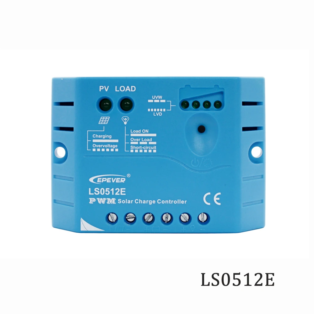 Солнечный контроллер заряда LS0512E 5A 12V Epsolar PWM PV 50W 18V солнечные панели|Солнечные