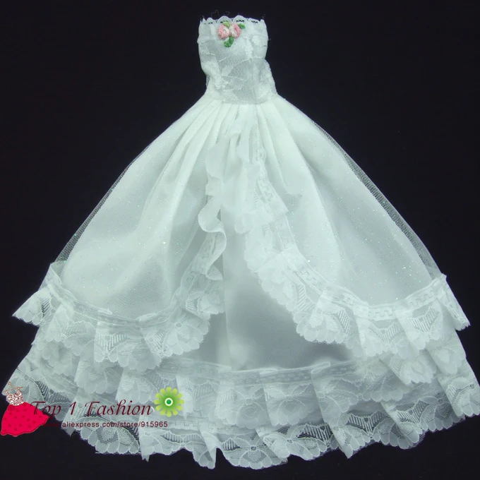 Бесплатная доставка 2 комплекта = белое кружевное свадебное платье невесты с