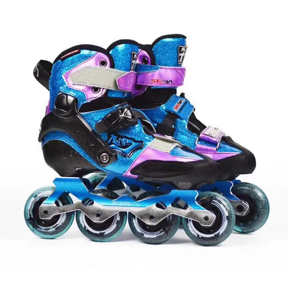 Оригинальные SEBA KSJ-J Junior Star Sky детские роликовые коньки из углеродного волокна детские роликовые коньки скольжение слалом Patines