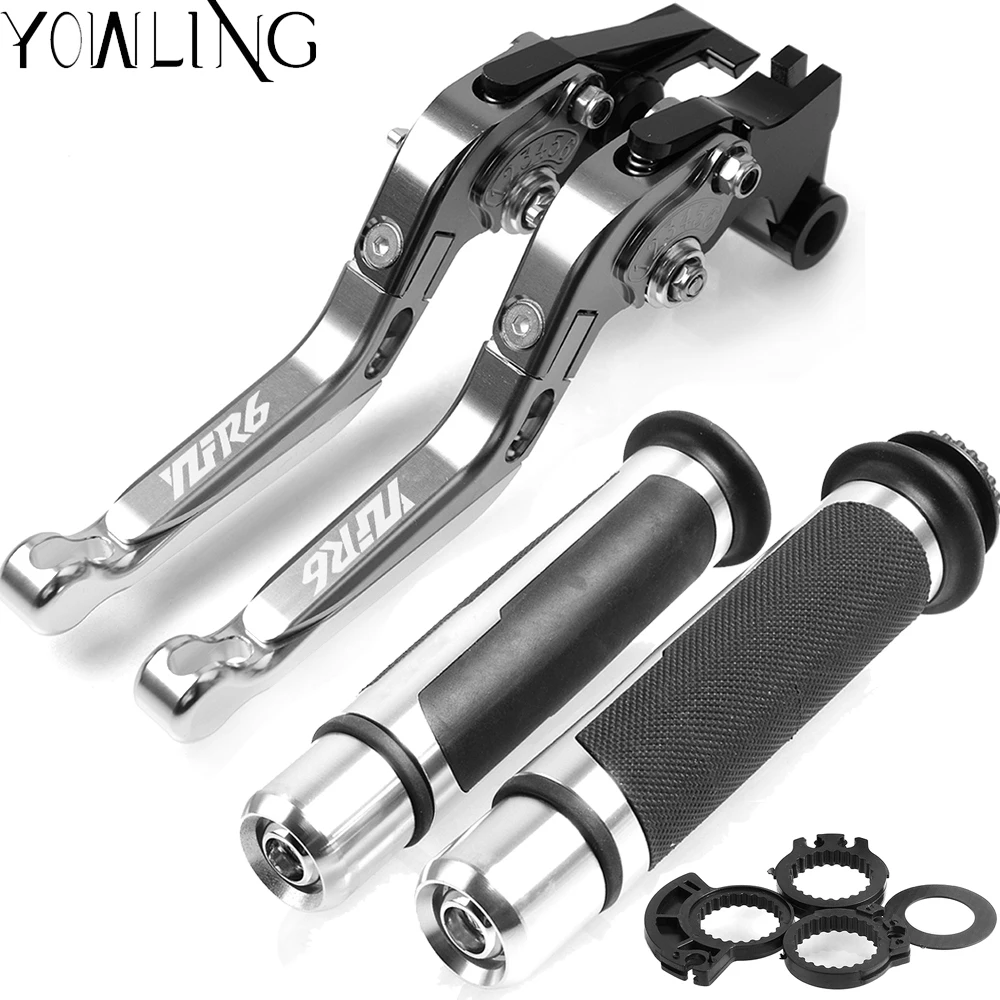 B Мотоциклов сцепные рычаги Руль ручками для YAMAHA YZFR6 YZF-R6 YZF R6 2006- 2009 2010 2011 2012 2013 - Цвет: B