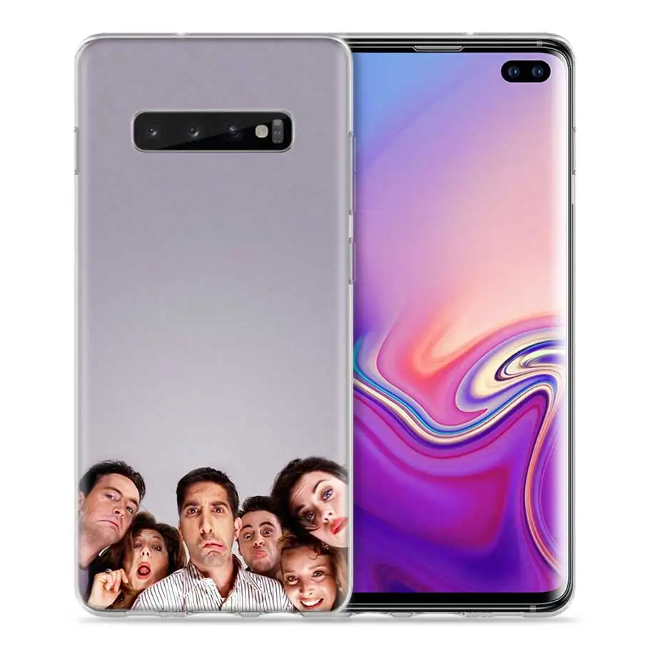 05 Друзей вместе ТВ Показать чехол для samsung Galaxy S8 S9 S10 5G S10e S7 Note 8, 9, 10, J4 J6 плюс J5 J8 J3 силиконовые чехлы для телефона - Color: 05