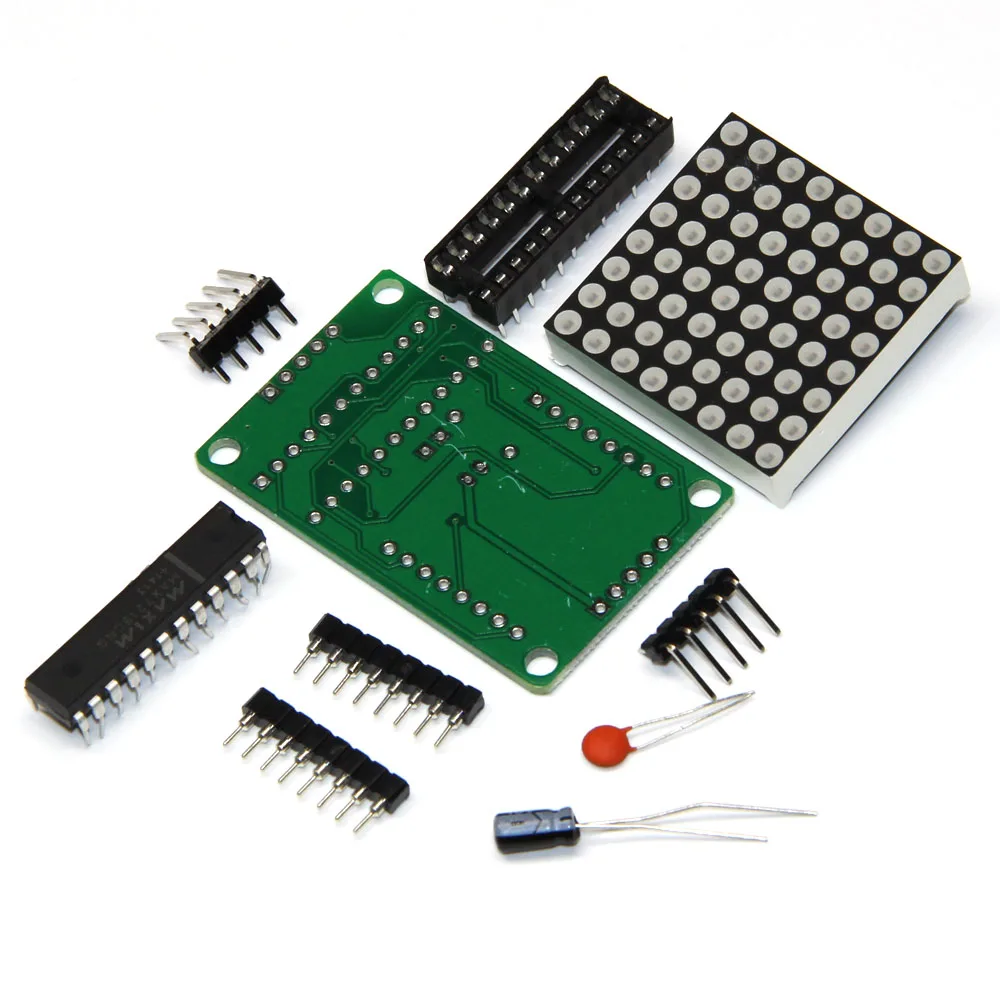 Умная электроника MAX7219 MAX 7219 точечная матрица светодиодный дисплей модуль DIY