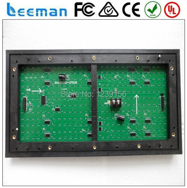 Экран SMD RGB светодиодный дисплей модуль PH10 16 * 32 x / полноцветный на открытом