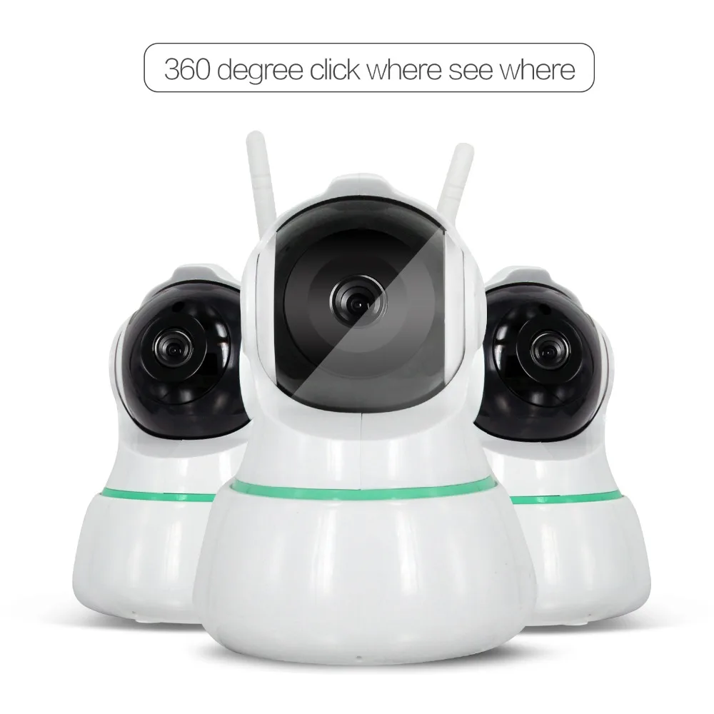 PUAroom сетевая HD видеокамера 360 градусов панорамная камера наблюдения рыбий глаз