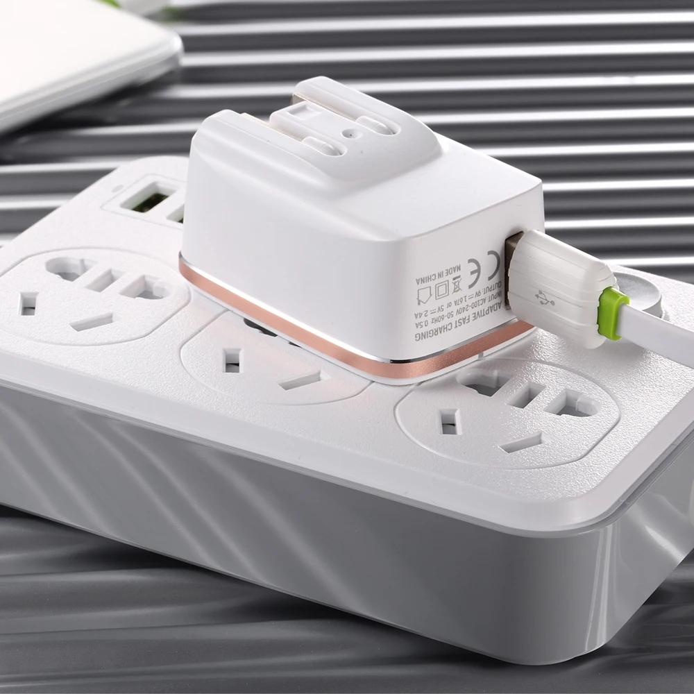 LDNIO A1204 настольное зарядное устройство USB с одним QC2.0 портом быстрой зарядки для